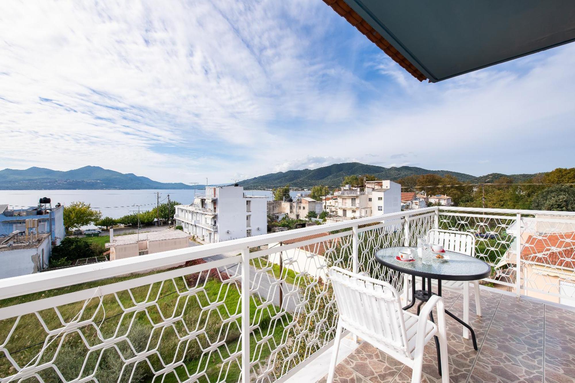 Apartament Zoe Seaside Loutra Edipsou  Zewnętrze zdjęcie