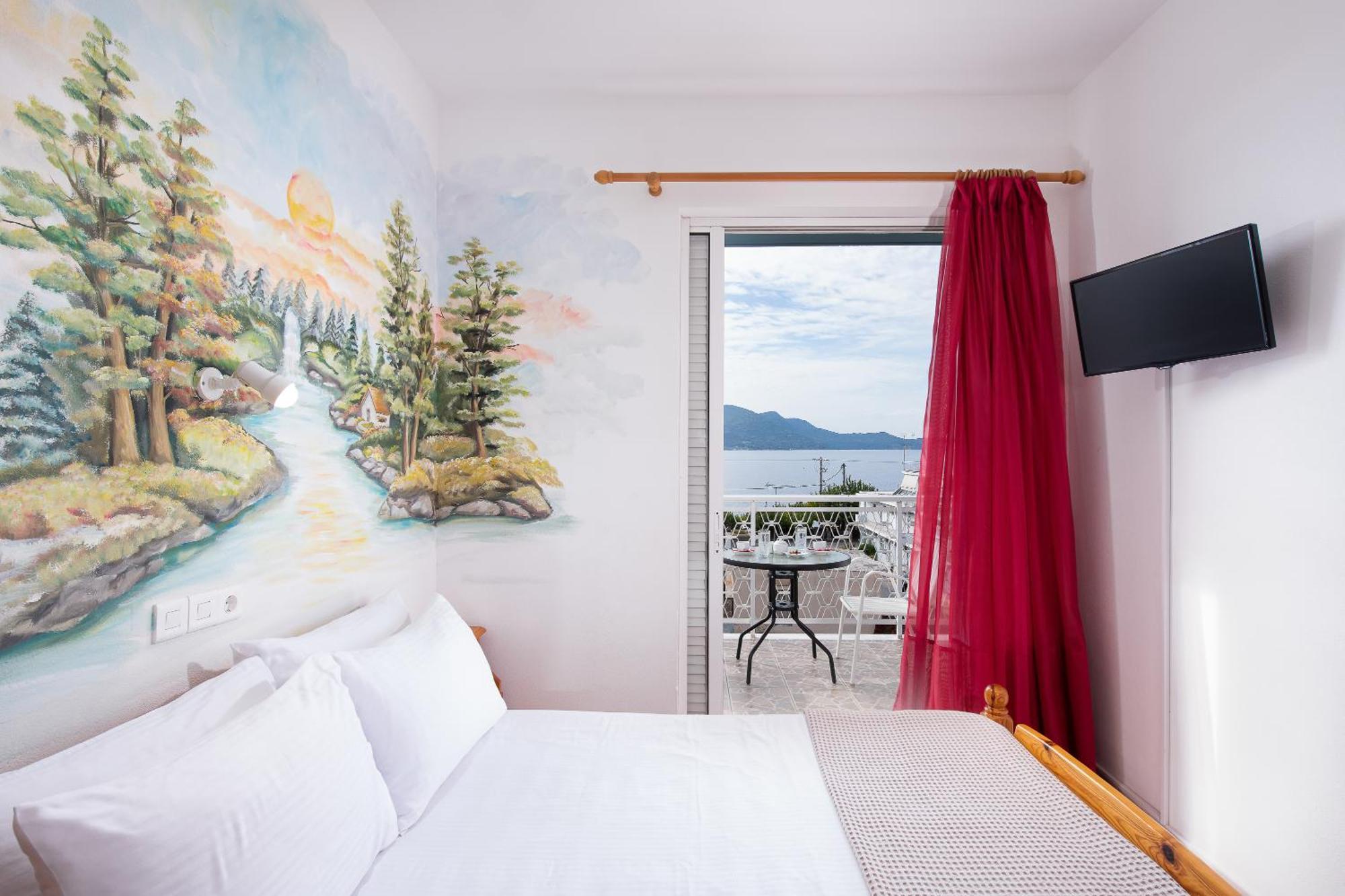 Apartament Zoe Seaside Loutra Edipsou  Zewnętrze zdjęcie