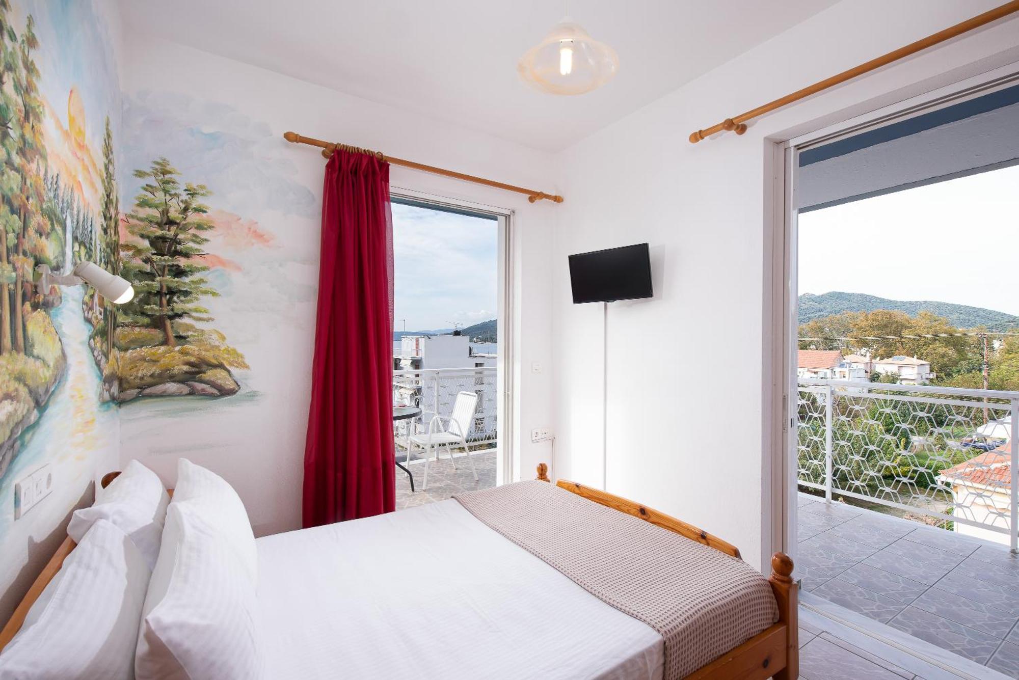 Apartament Zoe Seaside Loutra Edipsou  Zewnętrze zdjęcie