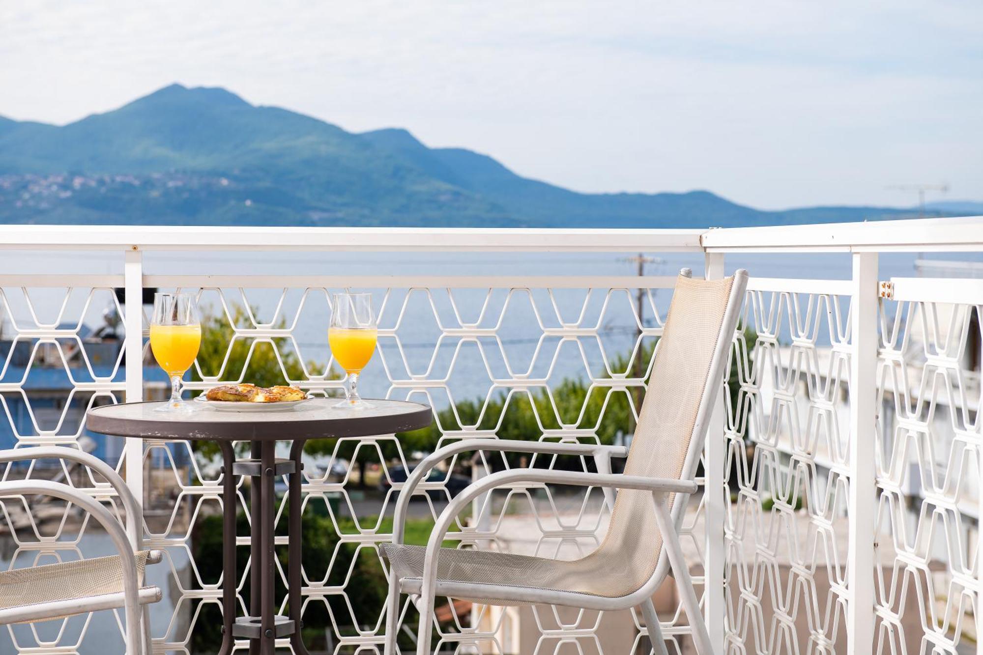 Apartament Zoe Seaside Loutra Edipsou  Zewnętrze zdjęcie