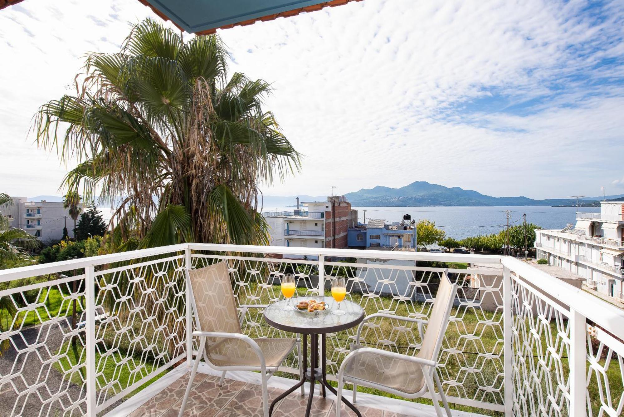 Apartament Zoe Seaside Loutra Edipsou  Zewnętrze zdjęcie
